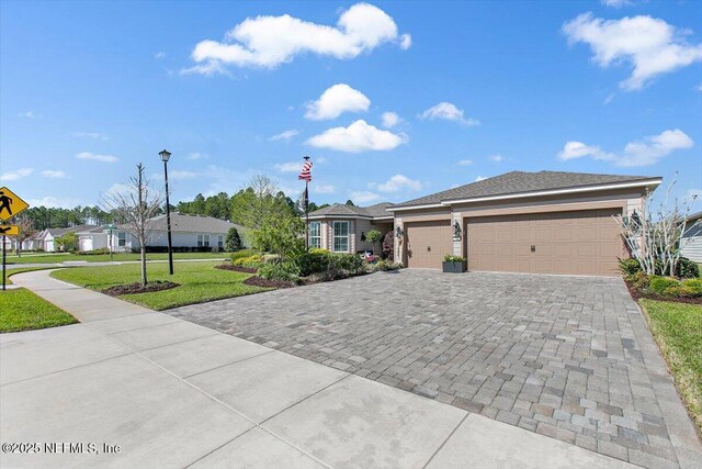 203 Country Brook Ave, Ponte Vedra, FL 32081 - single story home featuring driveway, a front lawn, and a garage