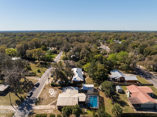 1516 Prospect St, Palatka, FL 32177 - bird's eye view featuring a forest view