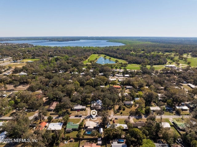 1516 Prospect St, Palatka, FL 32177 - birds eye view of property featuring a water view