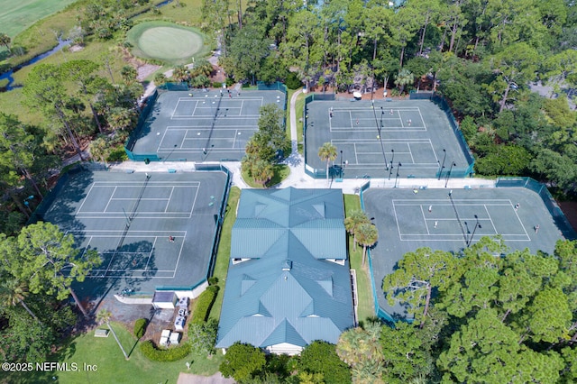 drone / aerial view