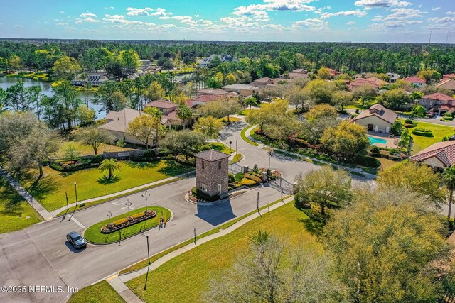 3808 Catania Pl, Jacksonville, FL 32224 - drone / aerial view featuring a water view