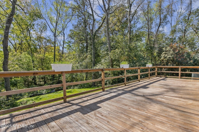 view of deck