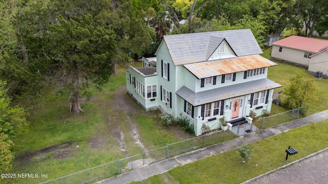 346 N Cherry St, Starke, FL 32091 - birds eye view of property