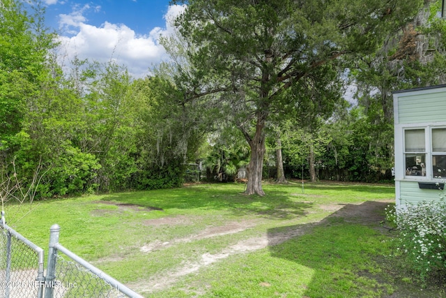 346 N Cherry St, Starke, FL 32091 - view of yard featuring fence