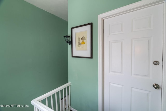 346 N Cherry St, Starke, FL 32091 - corridor with an upstairs landing