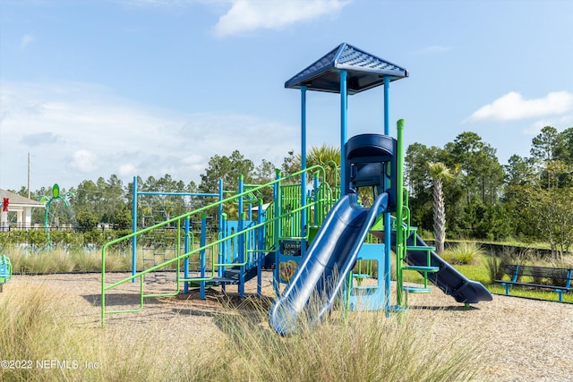 view of communal playground