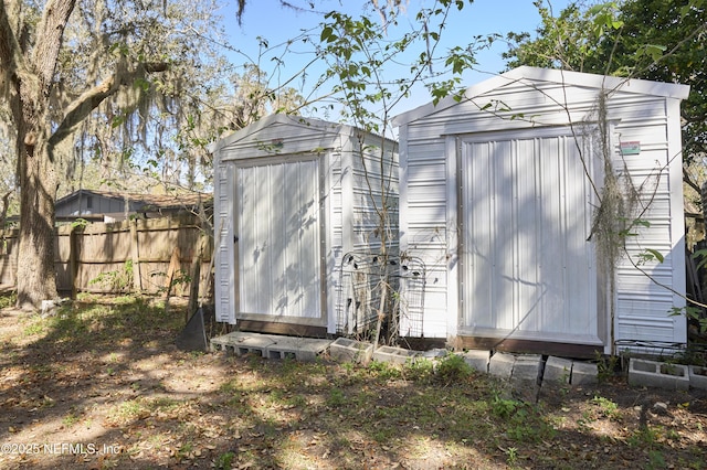 395 Arora Blvd, Orange Park, FL 32073 - view of shed with fence
