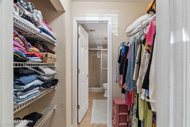 8880 Old Kings Rd S Unit 21, Jacksonville, FL 32257 - spacious closet featuring tile patterned flooring and visible vents