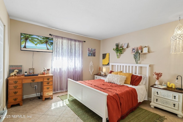 8880 Old Kings Rd S Unit 21, Jacksonville, FL 32257 - bedroom with light tile patterned flooring