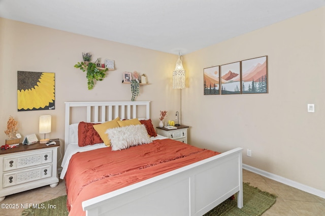 8880 Old Kings Rd S Unit 21, Jacksonville, FL 32257 - bedroom featuring light tile patterned floors and baseboards