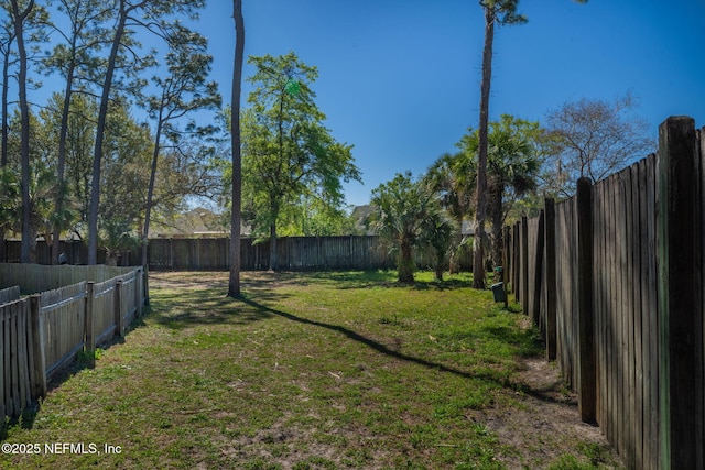 8880 Old Kings Rd S Unit 21, Jacksonville, FL 32257 - view of yard with a fenced backyard