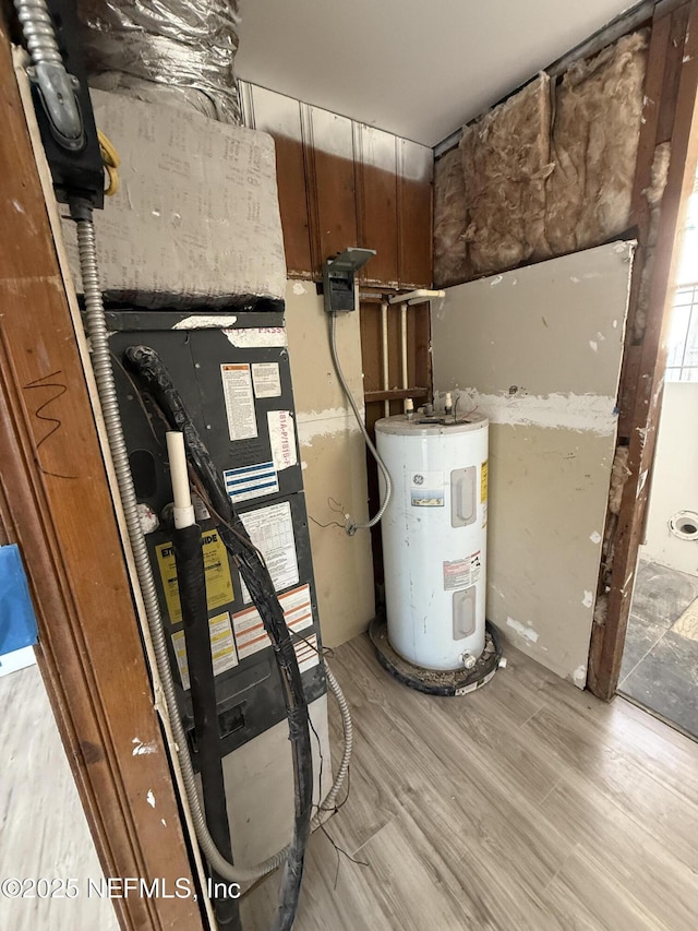 utilities with water heater