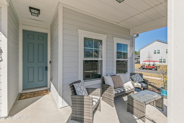 view of patio / terrace featuring a porch