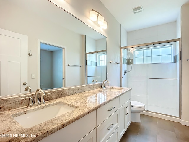 31 Lewis Blvd, Saint Augustine, FL 32084 - full bathroom featuring a sink, visible vents, and plenty of natural light