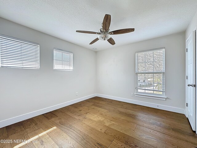 31 Lewis Blvd, Saint Augustine, FL 32084 - unfurnished room featuring ceiling fan, baseboards, and hardwood / wood-style floors