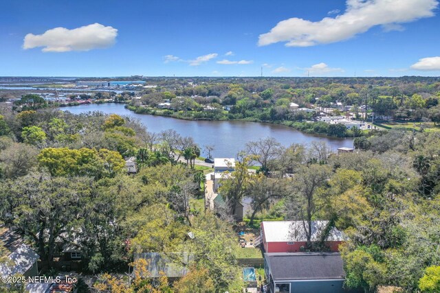 31 Lewis Blvd, Saint Augustine, FL 32084 - birds eye view of property featuring a water view