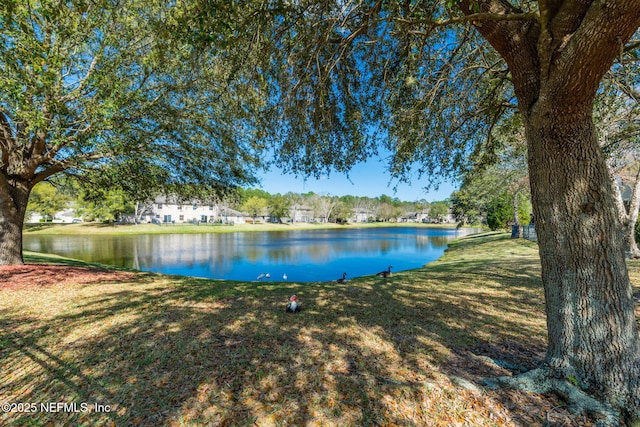 property view of water