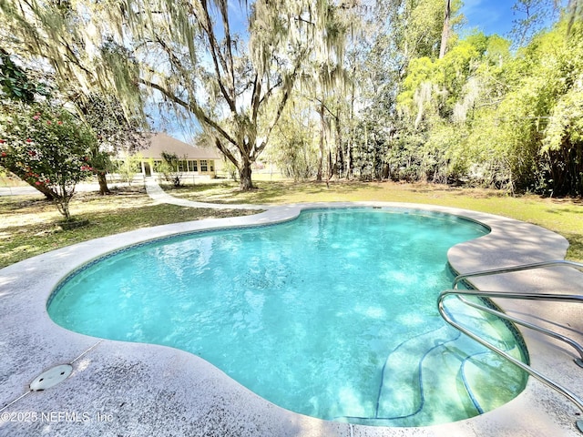 view of pool