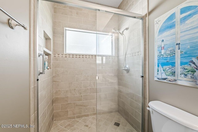 1341 Honeysuckle Dr, Saint Johns, FL 32259 - bathroom with a shower stall and toilet