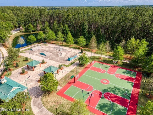 1341 Honeysuckle Dr, Saint Johns, FL 32259 - bird's eye view of a heavily wooded area