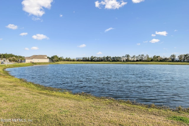 property view of water