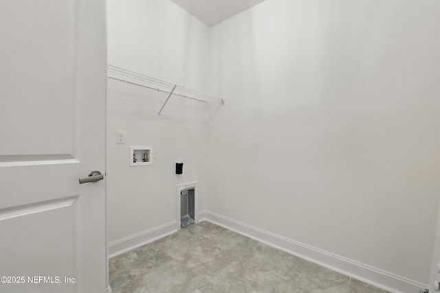 1646 County Road 315b, Green Cove Springs, FL 32043 - washroom with baseboards, laundry area, and hookup for a washing machine