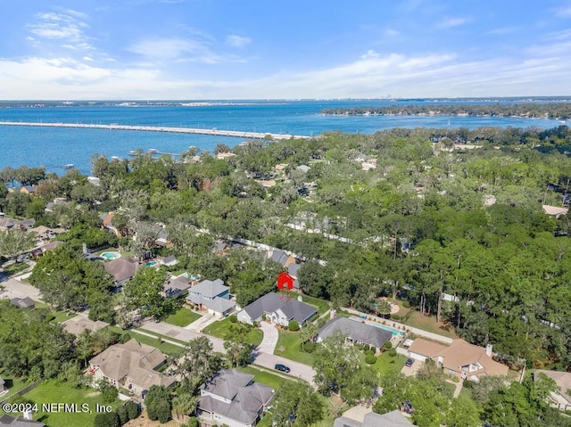 2619 Wrightson Dr, Jacksonville, FL 32223 - drone / aerial view featuring a residential view and a water view