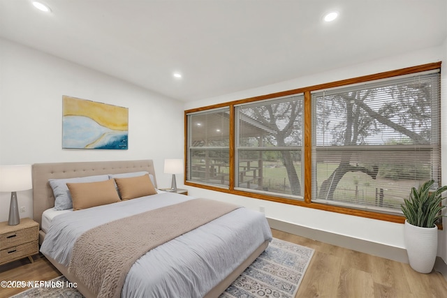 6099 Milligan Rd, Keystone Heights, FL 32656 - bedroom with recessed lighting and wood finished floors