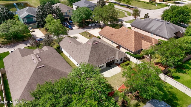 birds eye view of property featuring a residential view