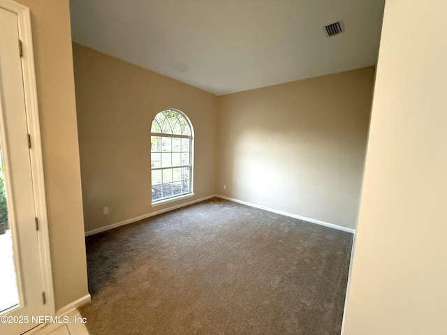 3549 Victoria Lakes Dr W, Jacksonville, FL 32226 - unfurnished room featuring baseboards, visible vents, and carpet floors