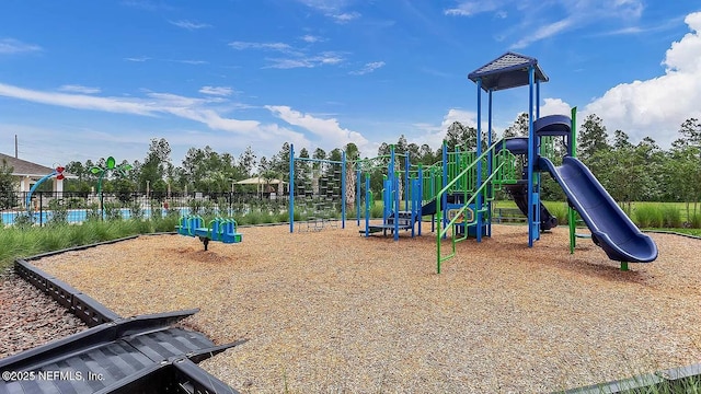3214 Little Fawn Ln, Green Cove Springs, FL 32043 - view of community jungle gym