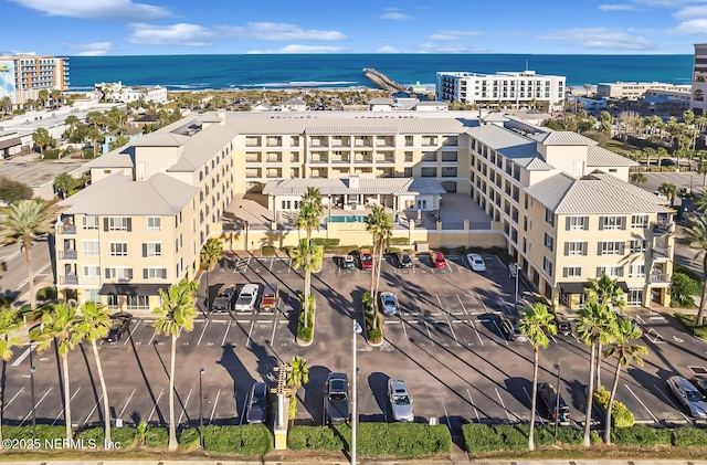 525 3rd St N Unit 210, Jacksonville Beach, FL 32250 - bird's eye view with a water view