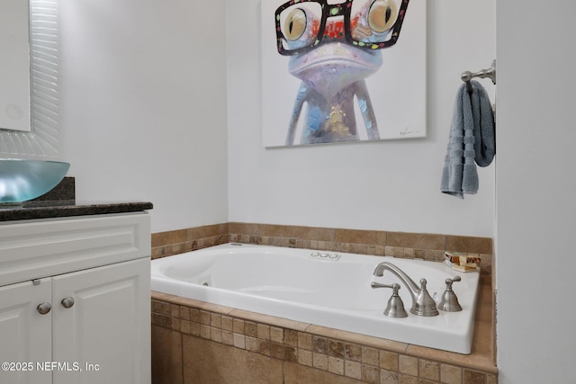 2114 Gail Ave Unit A, Jacksonville Beach, FL 32250 - full bath featuring a bath and vanity