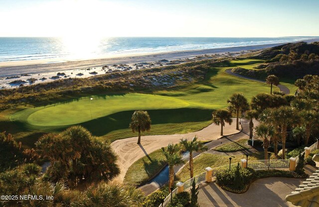85172 Southern Creek Blvd, Fernandina Beach, FL 32034 - view of home's community with a beach view and a water view