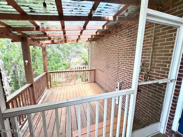 2924 Captiva Bluff Rd S, Jacksonville, FL 32226 - view of wooden terrace