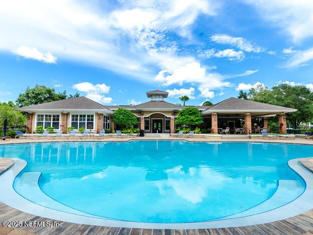 view of pool