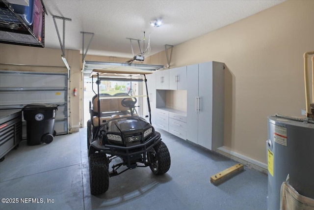 1074 Spanish Bay Ct, Orange Park, FL 32065 - garage with electric water heater and a garage door opener