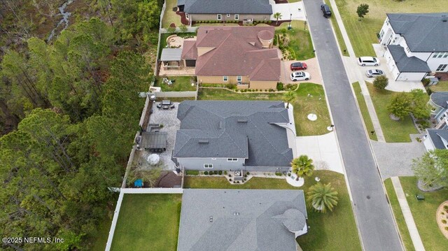 1074 Spanish Bay Ct, Orange Park, FL 32065 - aerial view featuring a residential view