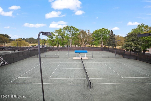 1074 Spanish Bay Ct, Orange Park, FL 32065 - view of sport court with fence