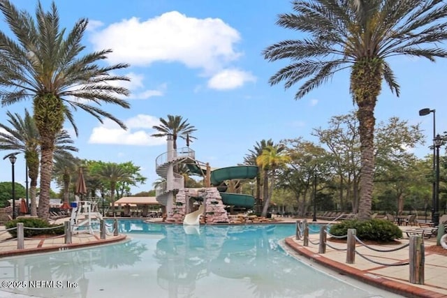 1074 Spanish Bay Ct, Orange Park, FL 32065 - community pool with a water slide