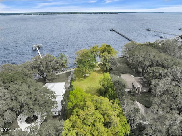 3079 Anderson Rd, Green Cove Springs, FL 32043 - birds eye view of property featuring a water view
