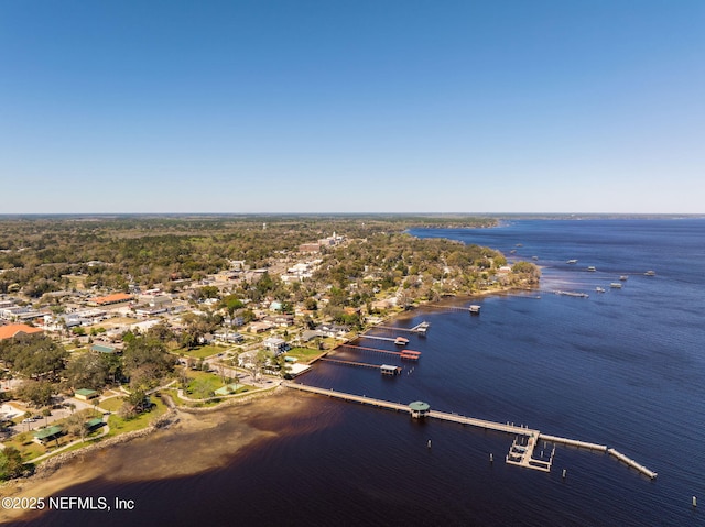 3079 Anderson Rd, Green Cove Springs, FL 32043 - drone / aerial view featuring a water view