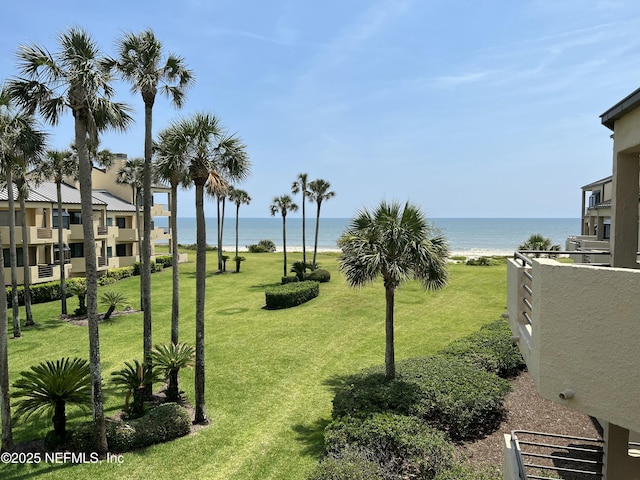 726 Spinnakers Reach Dr Unit 726, Ponte Vedra Beach, FL 32082 - view of yard with a water view
