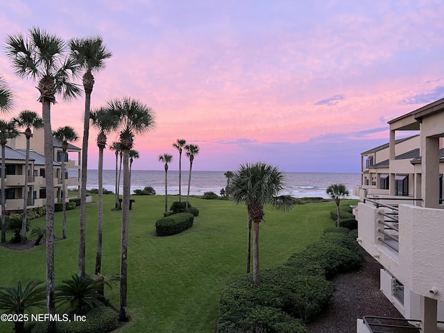 726 Spinnakers Reach Dr Unit 726, Ponte Vedra Beach, FL 32082 - view of yard with a water view