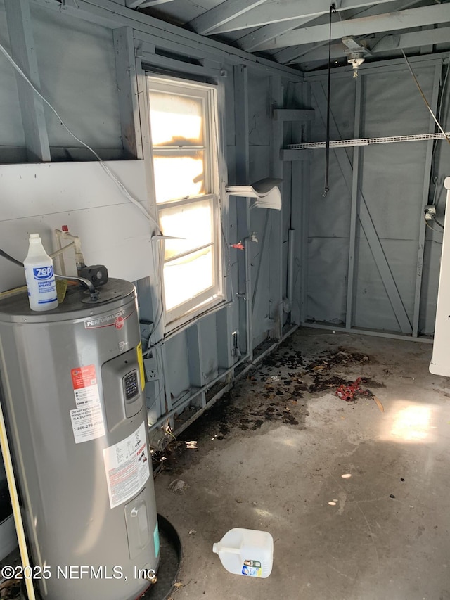 7823 Berry Ave, Jacksonville, FL 32211 - garage featuring water heater