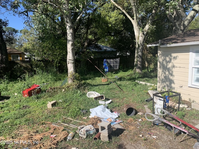 7823 Berry Ave, Jacksonville, FL 32211 - view of yard with fence