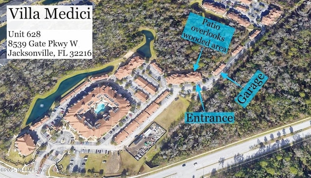 8539 Gate Pkwy W Unit 628, Jacksonville, FL 32216 - map
