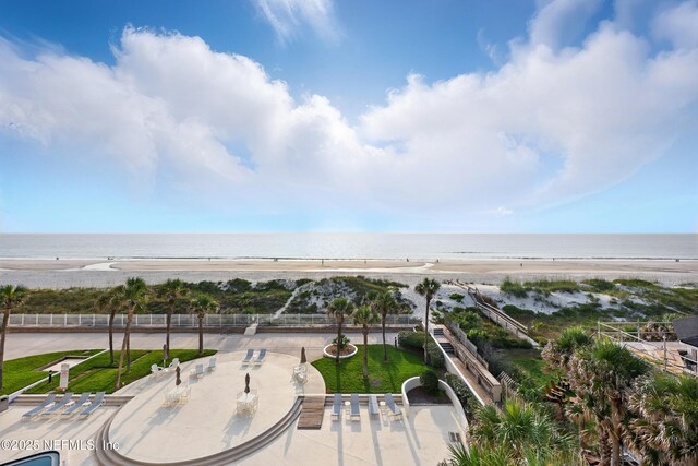 1601 Ocean Dr S Unit 410, Jacksonville Beach, FL 32250 - drone / aerial view of expansive beach