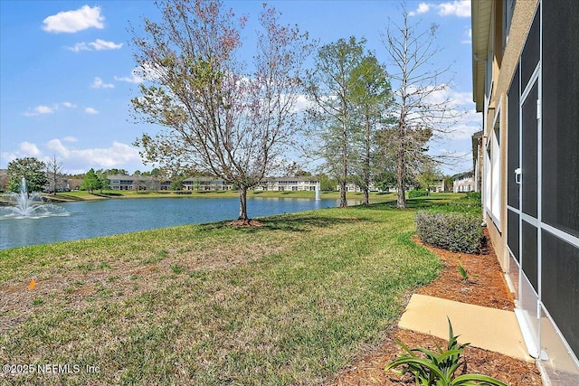 6738 White Blossom Cir Unit 36G, Jacksonville, FL 32258 - view of yard with a water view