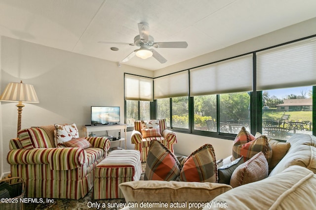 85 Fox Valley Dr, Orange Park, FL 32073 - living area with ceiling fan
